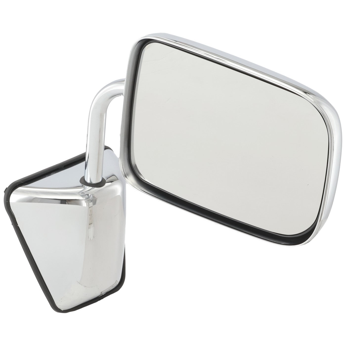 Manual Mirror for Dodge Ramcharger (1988–1993) Front Right Chrome Folding