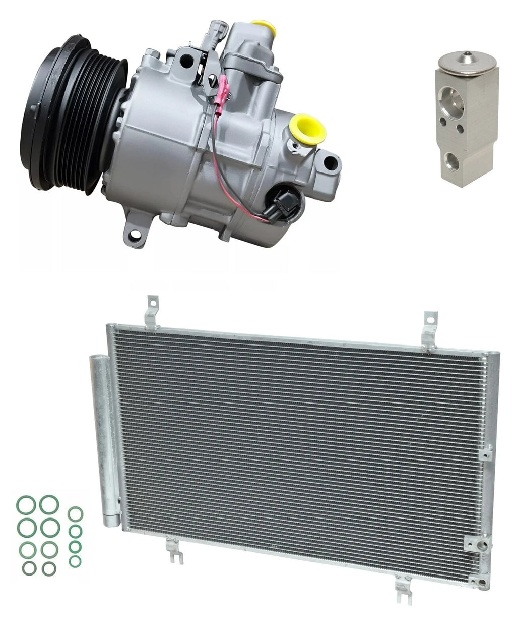 AC Compressor Kit With Condenser for Lexus GS430 (2006–2011)