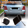Rear Car Bumper Tow Hook Cover for Mercedes-Benz X204 (2010–2012) No.A2048853223 Brown