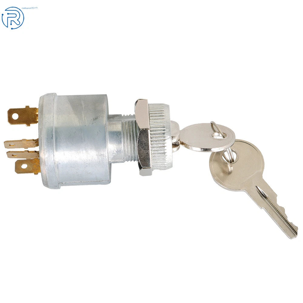 Ignition Switch and Key for EZGO Golf Cart (1981-Present)