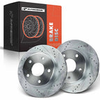 Front Side Drilled Brake Rotors for Dodge Dakota (2005–2010)