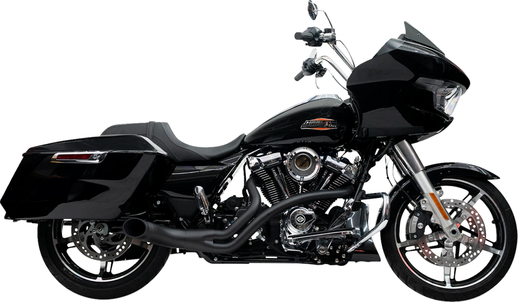 2-into-1 Exhaust System for Harley M8 (TM-5760BK) Black