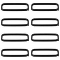 Set of 8 Engine Intake Manifold Gaskets for Camaro Corvette Firebird (V8)