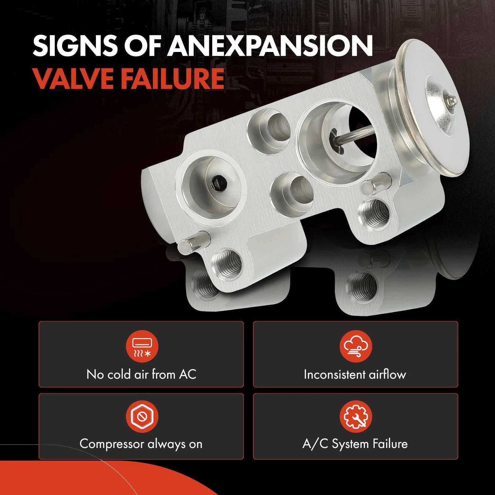 A/C Expansion Valve for BMW X3 X4 (2016–2018)