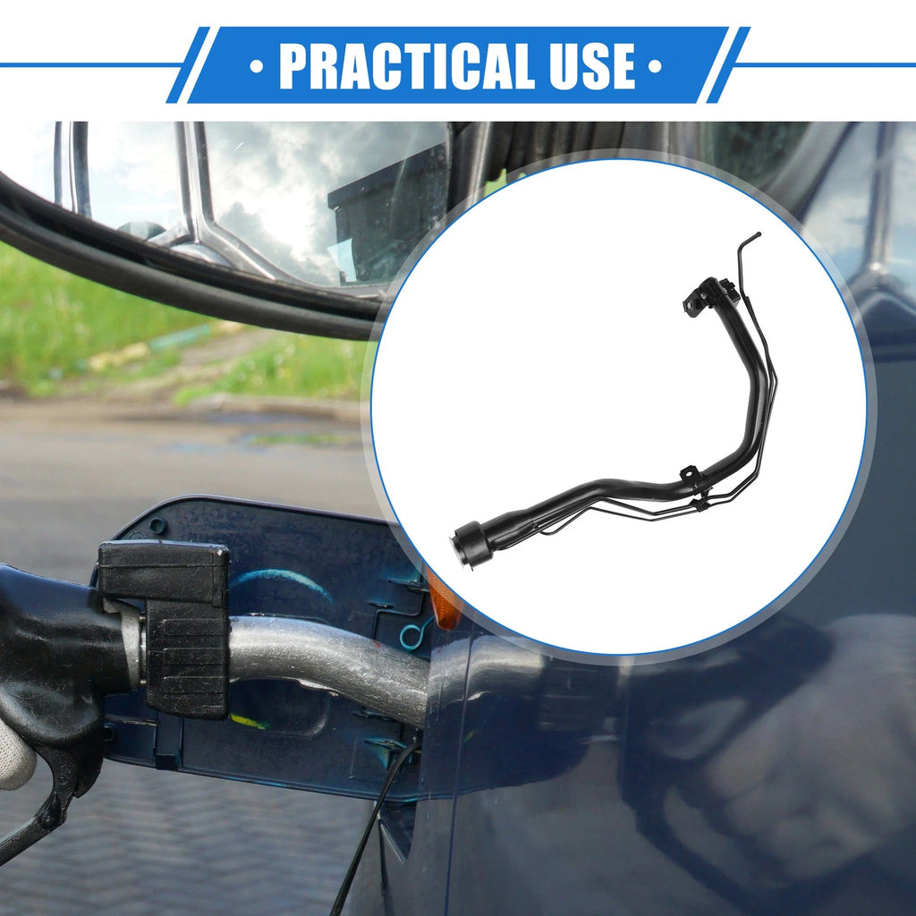 Fuel Tank Filler Neck for Toyota Camry (1998–2001) 2.2L-L4 Metal Black