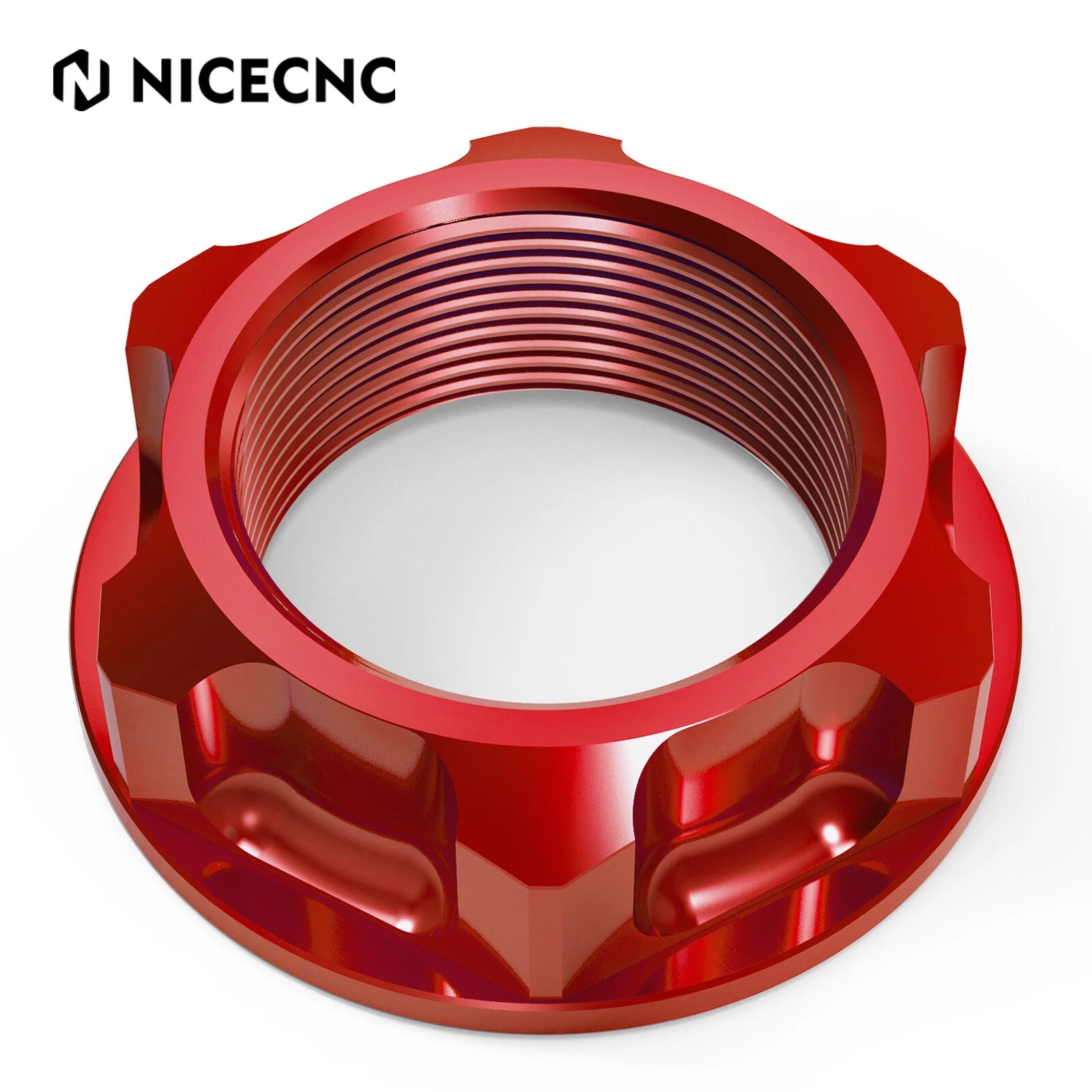 Billet Steering Stem Nut for Honda CRF150R (2007–2020), CRF250L, CRF250M (2012–2019)