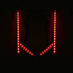 2X Rear Vertical LED Light Strips for Honda Goldwing GL1800 (2012–2017) F6B (2013–2017)