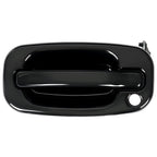 2X Front Outer Door Handles for Chevy Silverado 1500 (1999–2007) Glossy Black