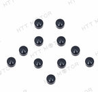 11 Piece Black Cap Dress Kit for Harley Touring Models (1999–2006)