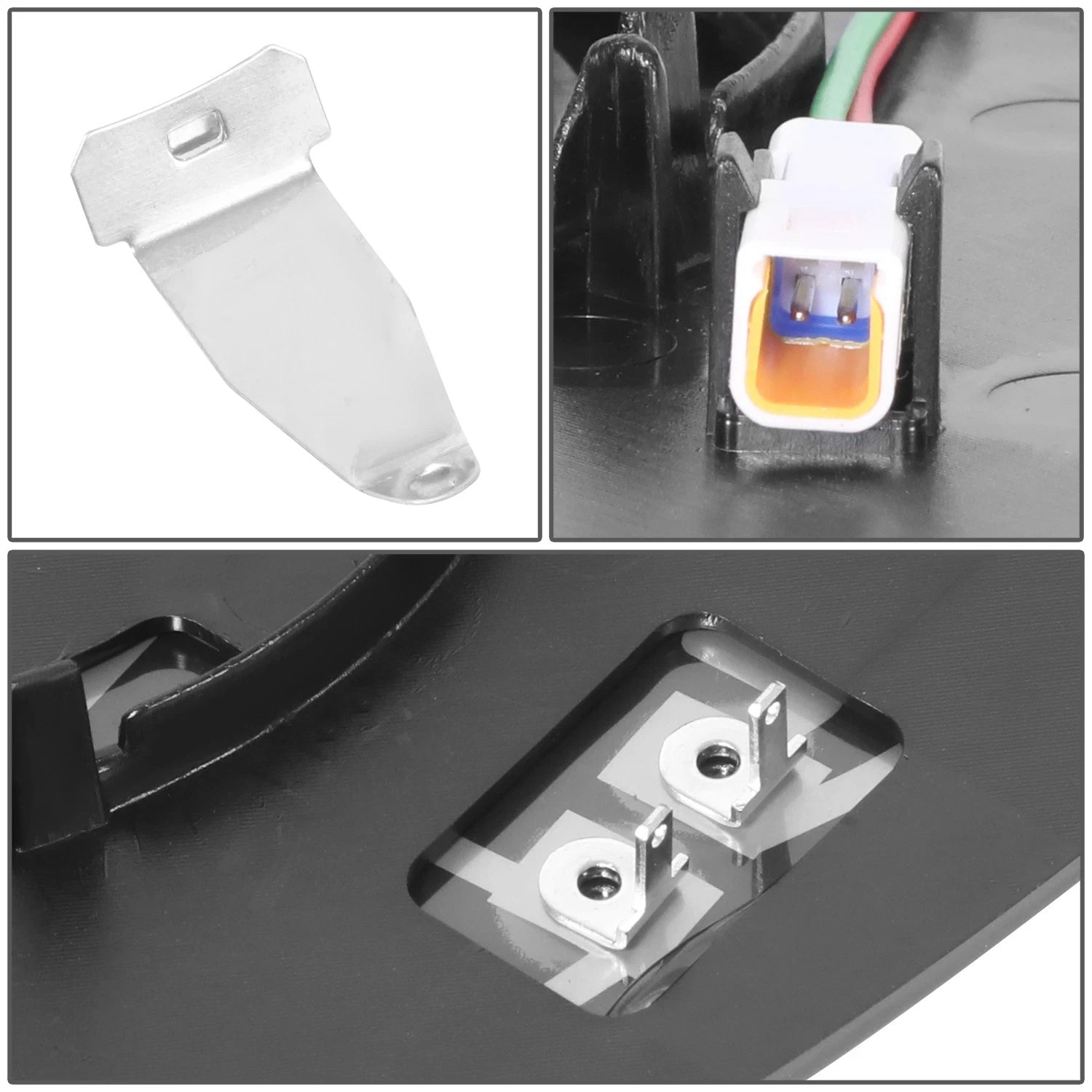 OE Style Passenger Side Mirror Glass w/ Blind Spot for Ford C-Max Escape (2013–2018)