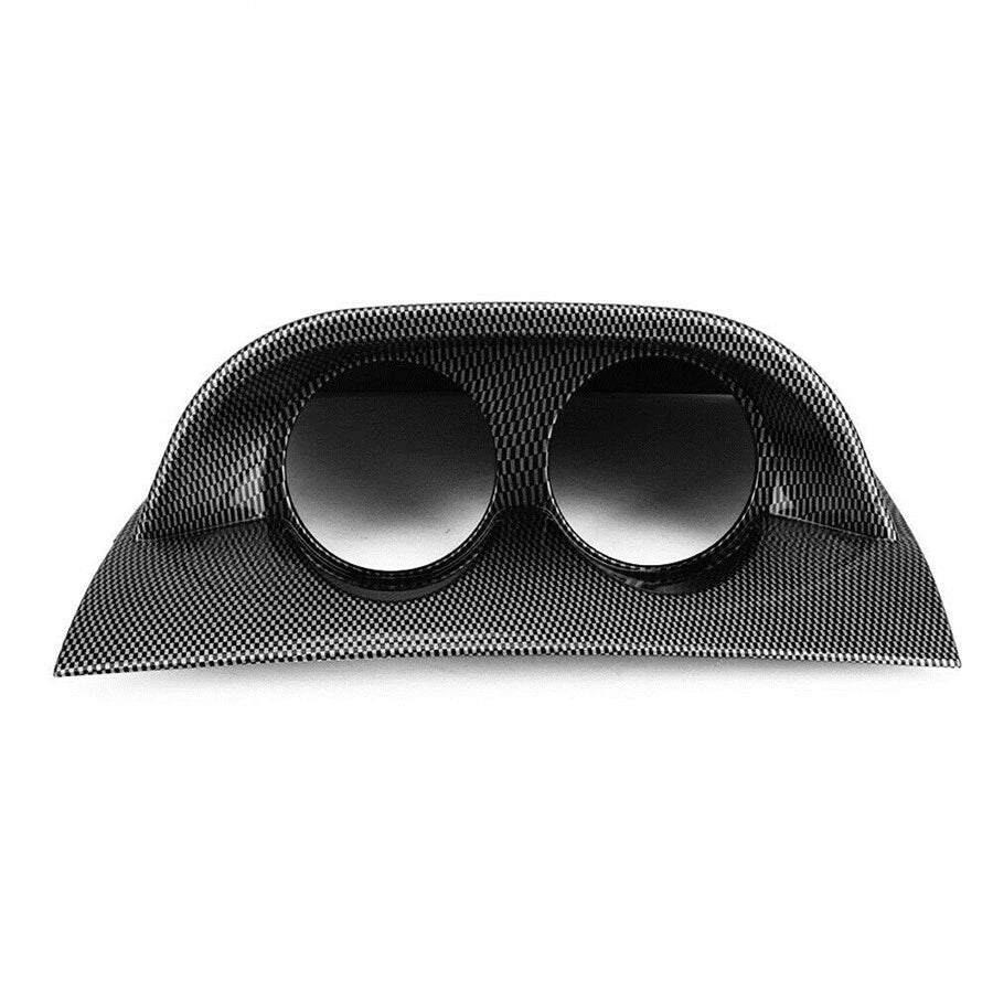 Dual Hole Pod Gauge Mount Holder 52mm for Car Dashboard (No Year Specified)