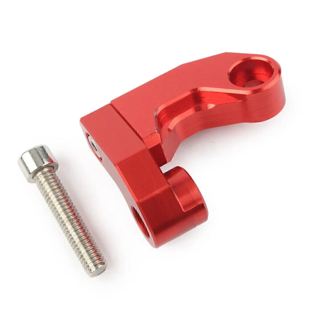 CNC Clutch Guide Cable Brake Clamp for Honda CB650F (2014 - Later) Red