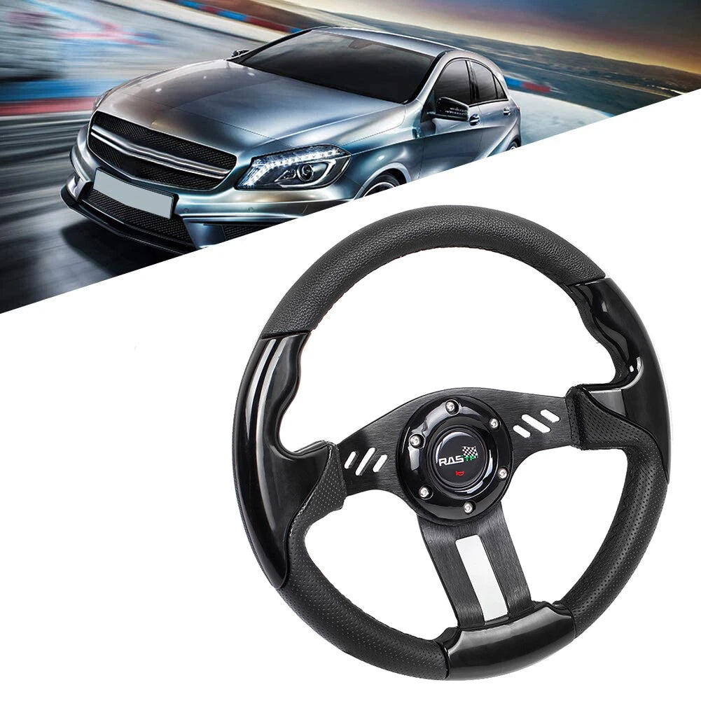 13" 327mm Racing Drifting Sport Steering Wheel for Universal Fit