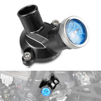 Thermostat Cover Housing w/ Temperature Gauge for Yamaha Tenere 700 (2019–2024)