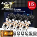 2X LED Turn Signal Light Bulbs for AUXITO 3156 3157 (CANBUS, Amber)
