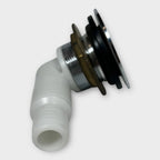 Chrome Boat Thru Hull Angled Flip Drain for ITC Marine 98110-CH