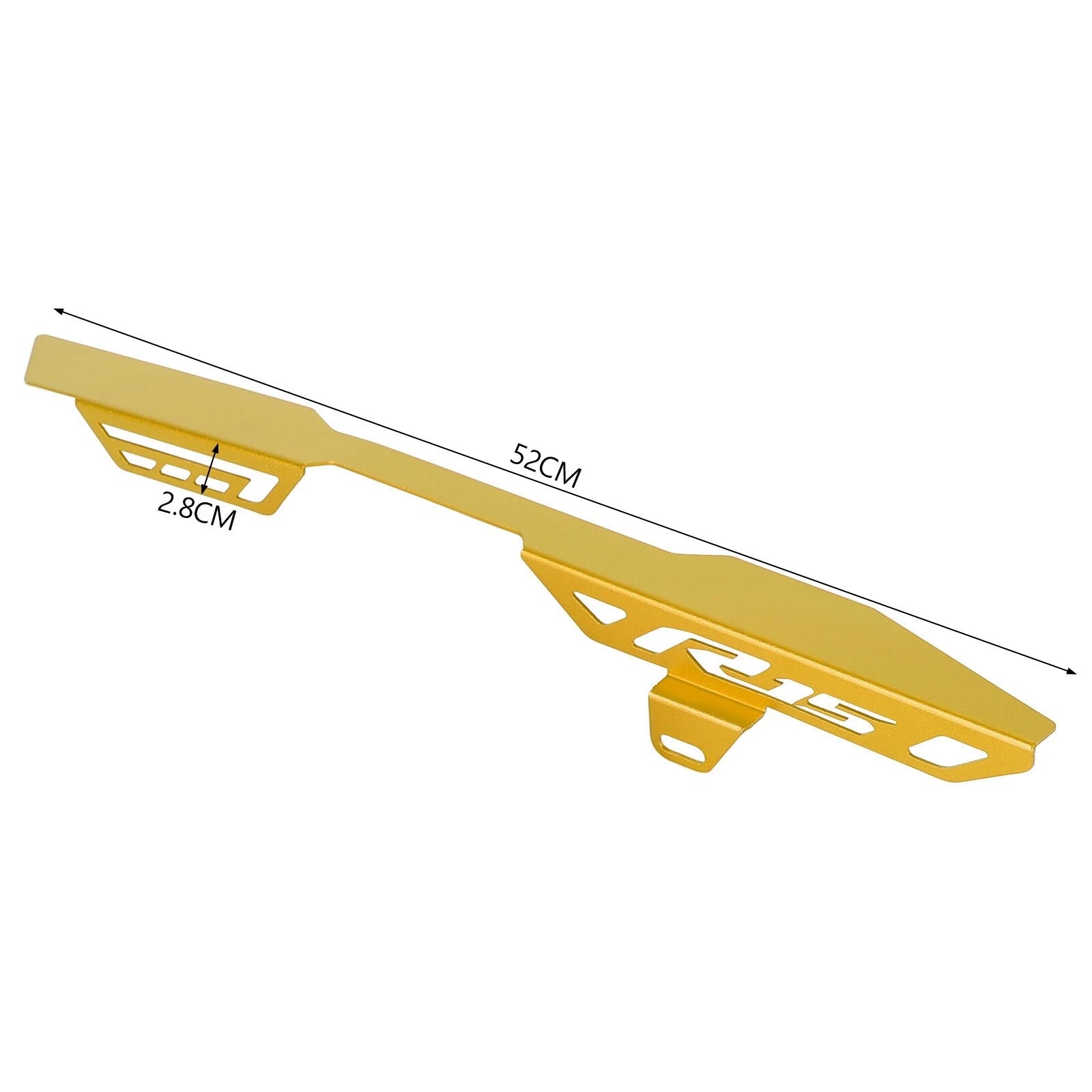 Rear Sprocket Chain Guard Protector Cover for Yamaha YZF R15 V3 (2017–2019) Gold T9