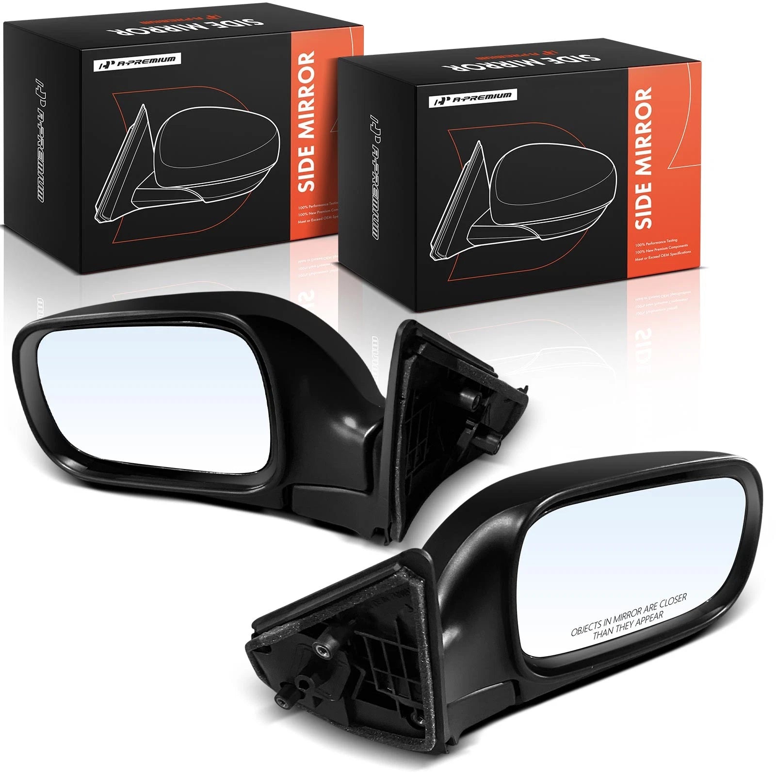 2X Front Manual Mirrors for Saturn Legacy 