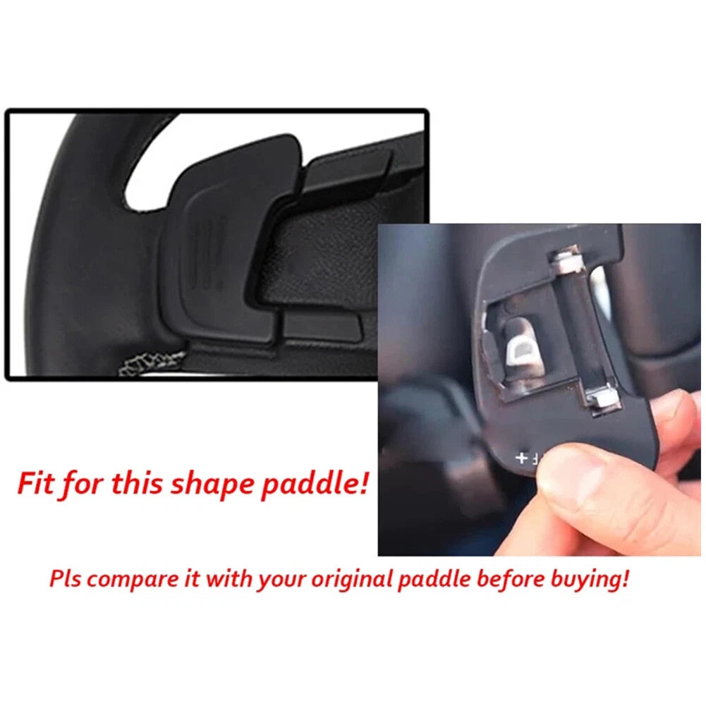 Carbon Fiber Paddle Shifter Extensions for VW Golf 7, Polo, Lamando (2013–2021)