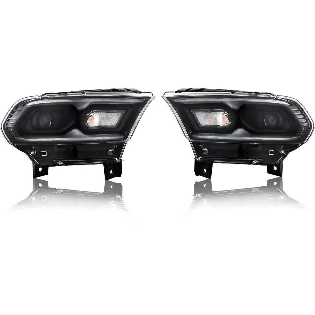 Grill Assembly + Skid Plate + Headlights for Dodge Durango (2021–2023)