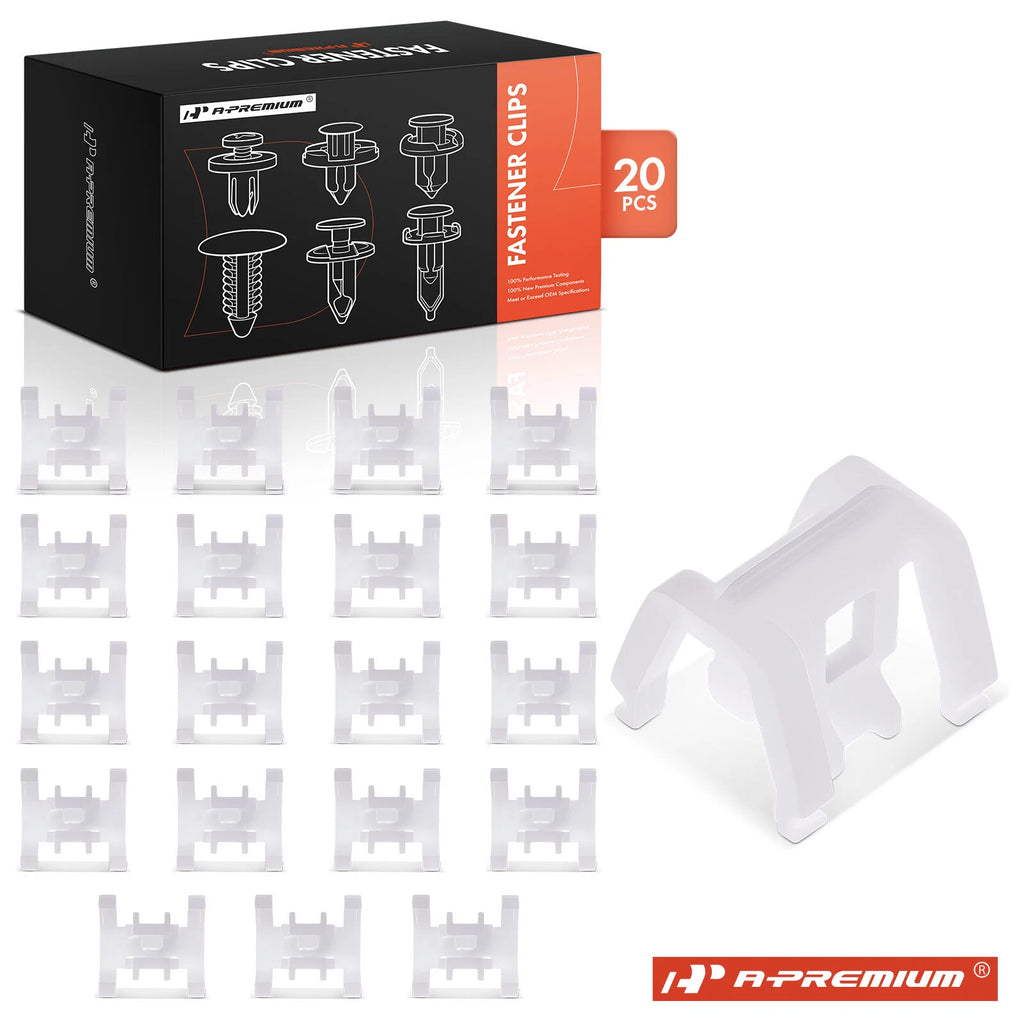 20x Nylon Front Door Trim Clips for Honda 