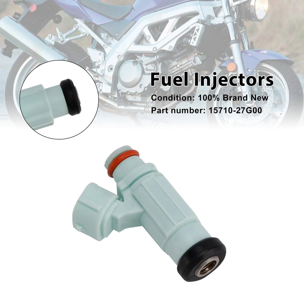 Set of 4 Fuel Injectors for Suzuki SV650 (2003–2008), DL650 (2007–2011) 15710-27G00