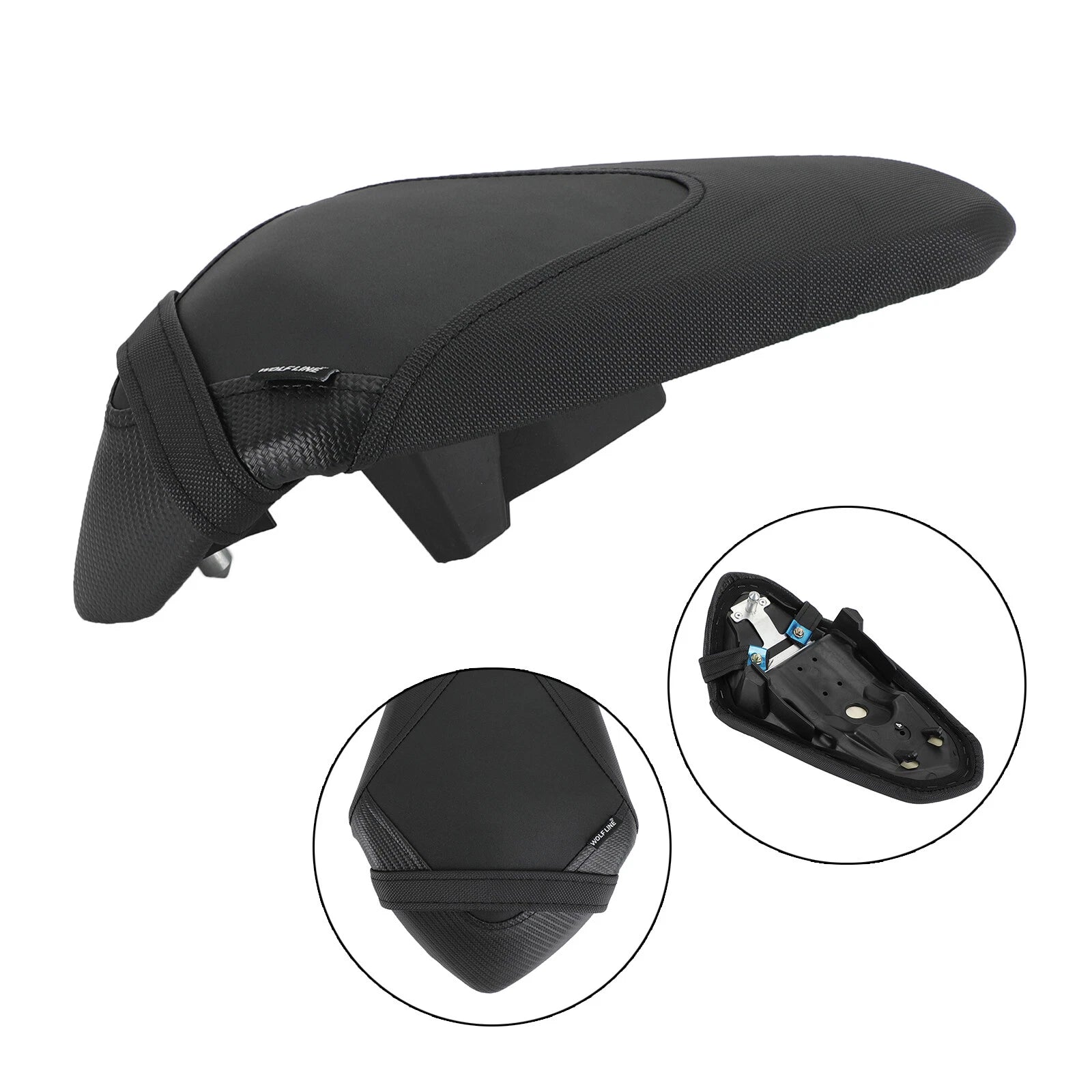 Rear Seat Passenger Cushion for Kawasaki Ninja 400 Z400 (2018–2022)