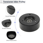 Drive Belt Idler Pulley for Mercedes-Benz S-Class (1994–1999) No. 1042001070