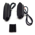 LED Signal Black Mirror Block Off Base Plate for Suzuki GSXR1000 (2005–2008) & GSX (2006–2012)