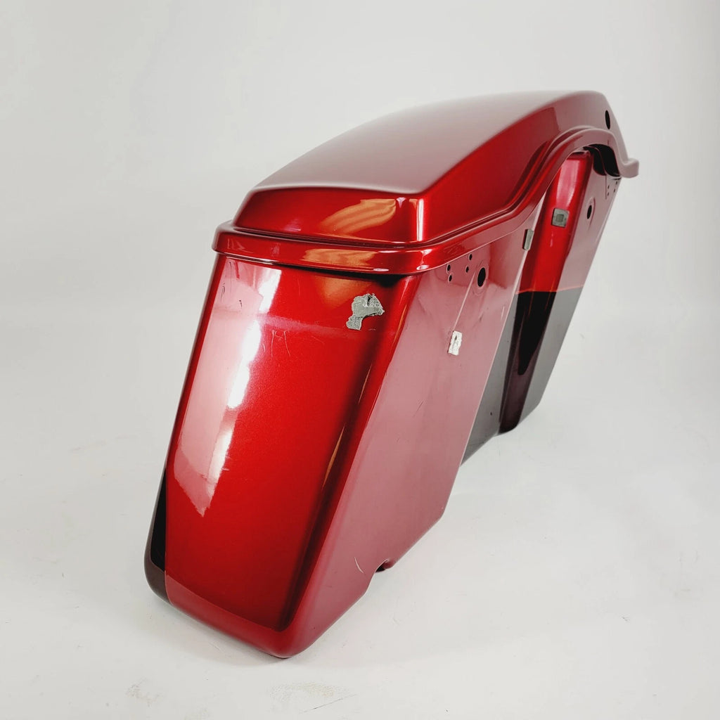 Left Side Saddlebag for Harley-Davidson Ultra Limited (2018) - Wicked Red/Twisted Cherry