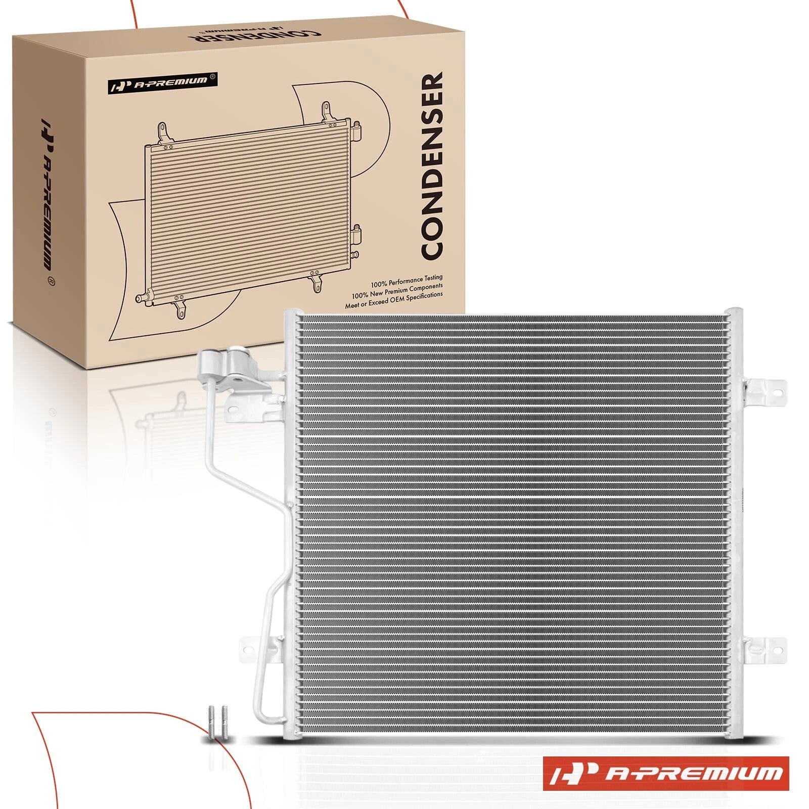 A/C Condenser with Bracket for Jeep Liberty (2005–2007)