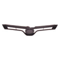 Replacement Textured Plastic Front Upper Grille w/Emblem Hole