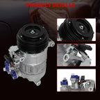 AC Compressor with Clutch for Mercedes-Benz E250 E300 E350 E400 (2014-2017)