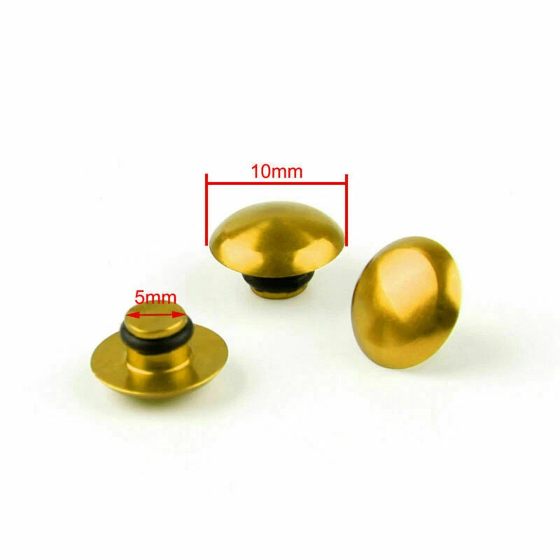 M6 Hex Socket Bolt Screw Nut Head Cover Cap for Universal Motorcycle (T9)