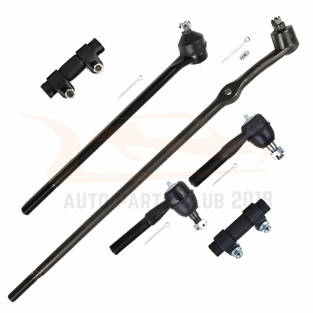 Set of 6 Tie Rod Ends for Ford F-100 F-150 F-250 F-350 Bronco