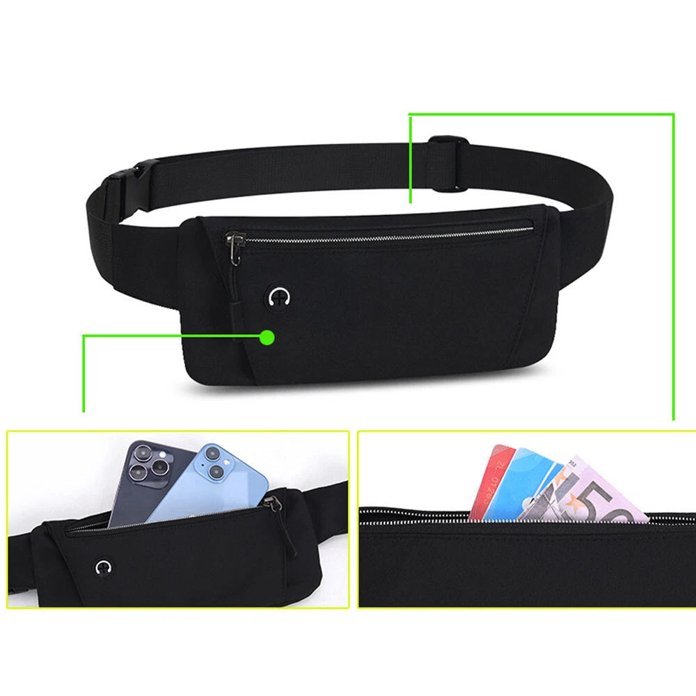 Waist Pack Belt for Outdoor Sports Travel Camping Hiking Running