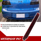 2X Red Lens Rear Bumper Reflector Lights for Mazda3 Axela (2004–2009)