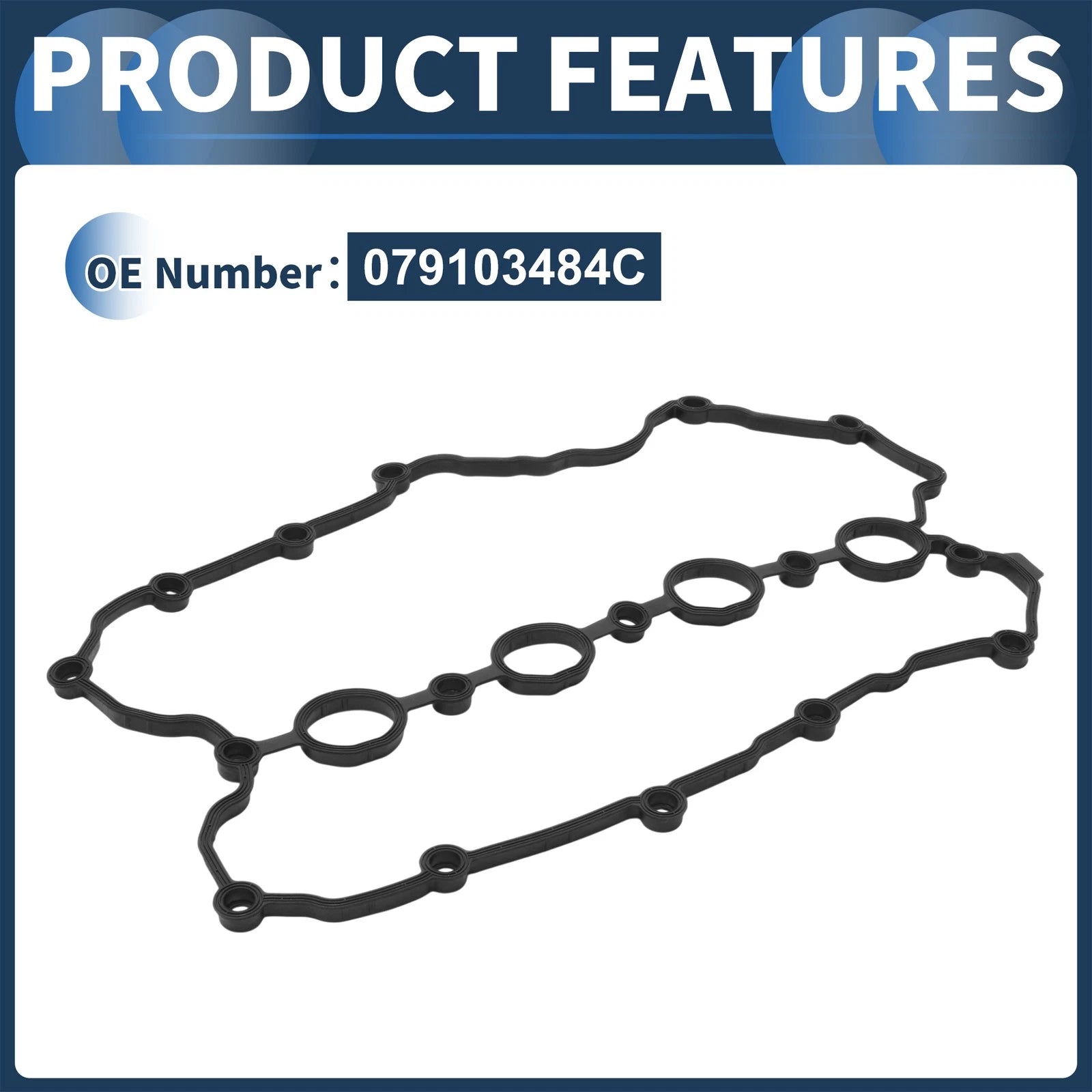 Valve Cover Gasket Set No. 079103484C for Audi Q7 (2006–2010)