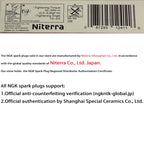 NGK B8ES Spark Plug Set of 4 for Kawasaki Yamaha Honda Ducati (Fits Various)