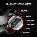 TPMS Sensor Replacement for Honda Accord 2.4L 3.5L (2008-2012)