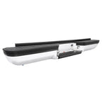 Chrome Steel Rear Bumper for Chevy Silverado GMC Sierra C/K 1500 2500 (1988–2000)