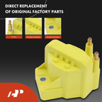 3X Ignition Coil & Iridium Spark Plug Kits for Chevrolet Pontiac Buick