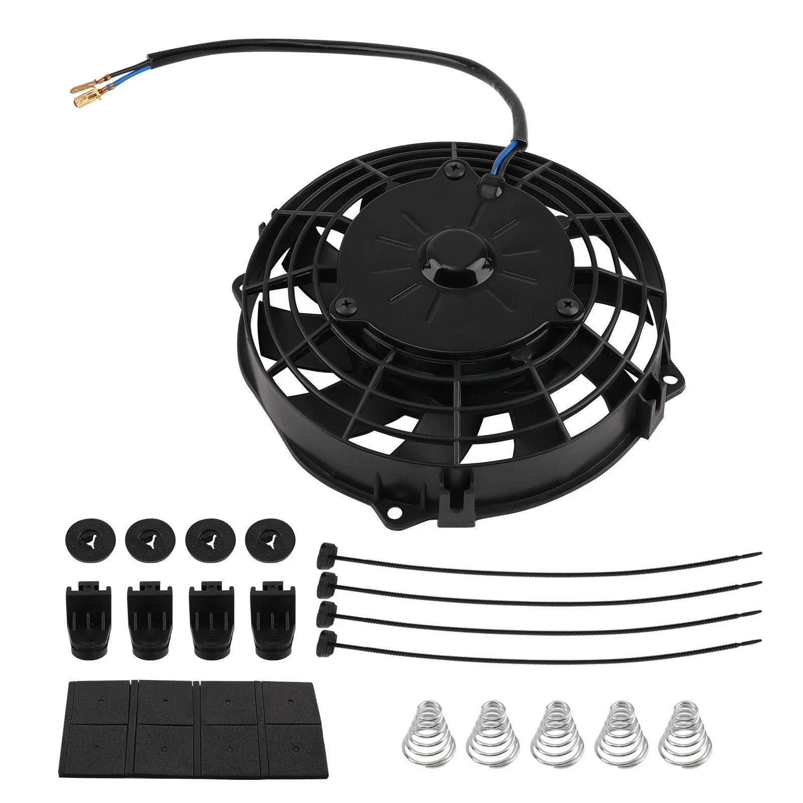 7" Electric Cooling System Fan for Universal Vehicle Fitment (12V 80W)