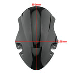 Black Front Windshield Visor for CFMoto 450SR 450SS (2022-2024)