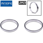 2X Air Cleaner Spacer for Ford 350 (Aluminum)
