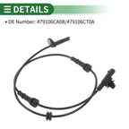 ABS Wheel Speed Sensor No. 479106CA0B for Nissan Altima (2019–2020)