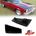 2X Smoked Lens Front Side Marker Lights for Chevrolet El Camino Malibu (1980–1981)