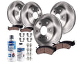 Front and Rear Brake Pad and Rotor Kit for Suzuki Equator (2009–2012) DS585FH