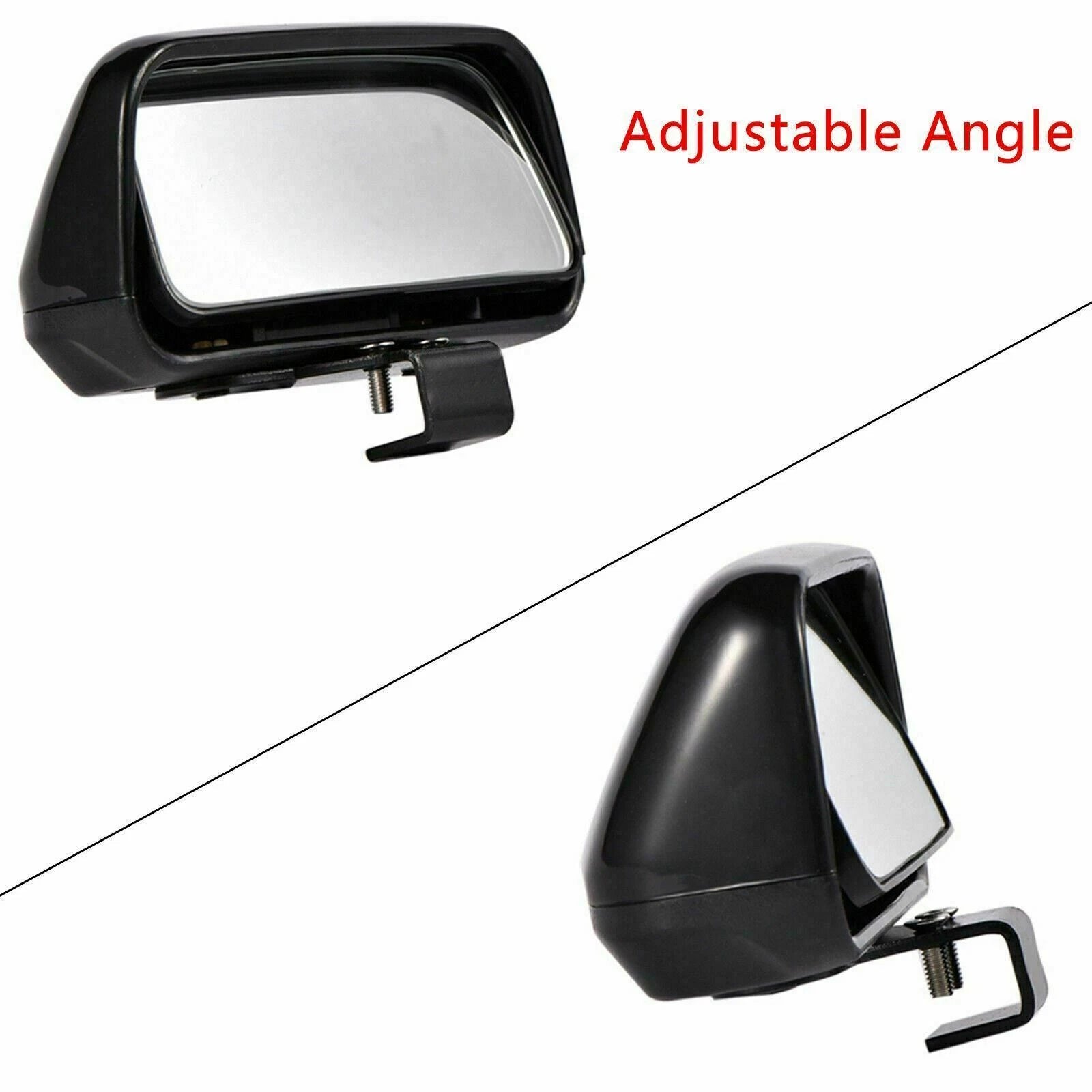 2x ABS 360° Adjustable Rear View Blind Spot Mirror for Cars (2019-2024)
