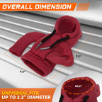 Gear Shift Knob Cover for Universal Cars (Mini Hoodie, Red)